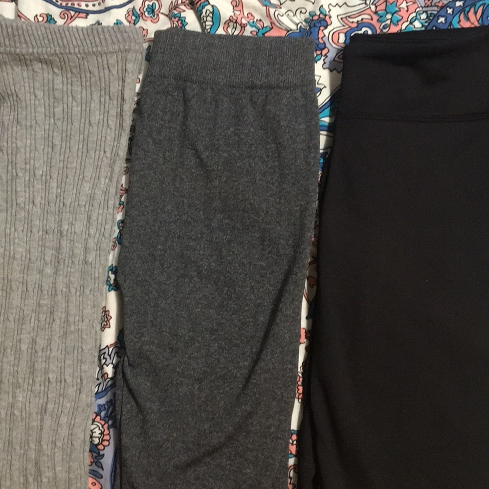 3 pair legging set